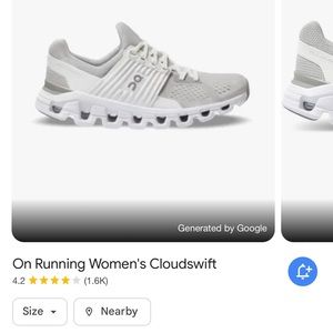 On running women’s cloudswift